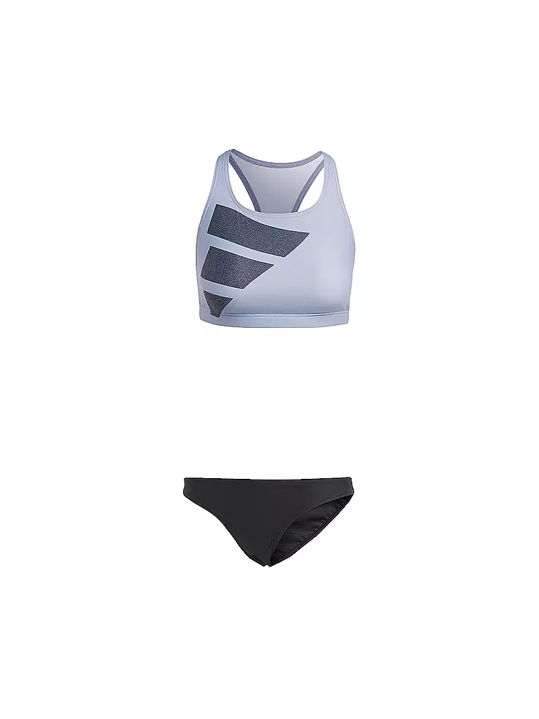 Adidas Damen Bikini Big Bars Grau